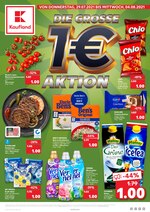 Kaufland Prospekt für Uelzen mit 44 Seiten Kaufland Prospekt für Uelzen: "DIE GROSSE 1€ AKTION", 44 Seiten, 29.07.2021 - 04.08.2021