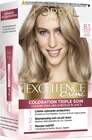 Coloration cheveux 8/1 blond clair cendré Excellence Crème * - L'OREAL PARIS dans le catalogue Casino Supermarchés