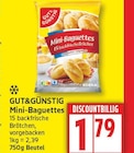 Mini-Baguettes von GUT&GÜNSTIG im aktuellen EDEKA Prospekt
