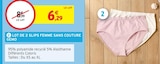 Lot de 2 slips femme sans couture - Gemo - Intermarché Super à Mérignac Lot de 2 slips femme sans couture - Gemo en promo chez Intermarché Super Mérignac à 6,29 €