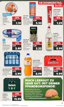 König Pilsener im Kaufland Prospekt "KNÜLLER" mit 80 Seiten (Bottrop)