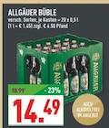 Allgäuer Büble im Angebot bei Marktkauf in Coesfeld Allgäuer Büble Angebote bei Marktkauf Coesfeld für 14,49 €