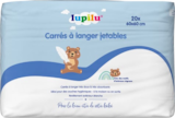 Carrés à langer - Lupilu en promo chez Lidl Valence à 5,59 €
