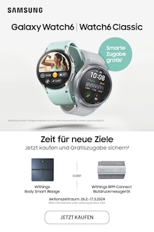 Samsung Prospekt "Zeit für neue Ziele" mit  Seiten (Haslach (Kinzigtal))