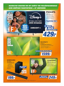 Fernseher im expert Prospekt "Top Angebote" mit 8 Seiten (Stolberg (Rheinland, Kupferstadt))