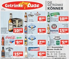 Aktueller Getränke Oase Getränkemärkte Prospekt für Sendenhorst: Aktuelle Angebote mit 1} Seite, 24.08.2026 - 29.08.2026