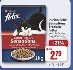 Sensations Trockenfutter im Angebot bei combi in Herford Sensations Trockenfutter Angebote von Purina Felix bei combi Herford für 2,79 €