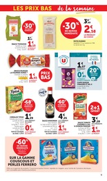 Prix et réduction Sauce Tomate dans le prospectus Super U en cours Offre Sauce Tomate dans le catalogue Super U du moment à la page 9