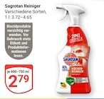 Reiniger im Angebot bei GLOBUS in Siegen Reiniger Angebote von Sagrotan bei GLOBUS Siegen für 2,79 €