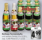 Tannenzäpfle Angebote von Rothaus bei EDEKA Baiersbronn für 4,99 €