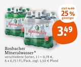 Mineralwasser von Rosbacher im aktuellen tegut Prospekt