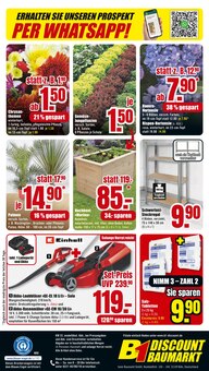 Hochbeet Angebot im aktuellen B1 Discount Baumarkt Prospekt auf Seite 6