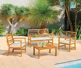 Salon de Jardin Douala en promo chez Hyper U Rouvroy à 179,00 €