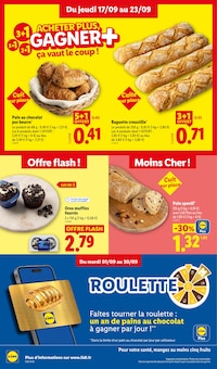 Promotion Gâteau dans le prospectus Lidl, valable du 17/09/2026 au 23/09/2026 Promo Gâteau dans le catalogue Lidl du moment à la page 12