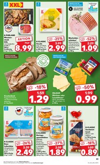Brötchen im aktuellen Kaufland Prospekt (Mannheim) Brötchen im Kaufland Prospekt "KNÜLLER" mit 52 Seiten (Mannheim)