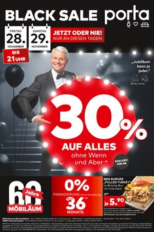 Brötchen im porta Möbel Prospekt "BLACK SALE" mit 1 Seiten (Hildesheim)