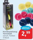 Hundespielzeug Tennisball von Dogs Outdoor im aktuellen budni Prospekt