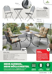 Aktueller Hagebaumarkt Prospekt mit Relaxsessel, "GARTENMÖBEL & CAMPING", Seite 21