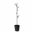 Garderobenständer schwarz von ÄLGANÄS für 24,99 € bei IKEA im Angebot Garderobenständer schwarz von ÄLGANÄS im aktuellen IKEA Prospekt