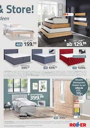 Bett Angebot im aktuellen ROLLER Prospekt auf Seite 9