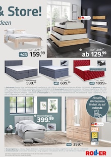 Bett im ROLLER Prospekt "URBAN LIVING" mit 10 Seiten (Cottbus)