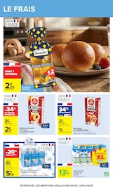 Promos Lait dans le catalogue "CARREFOUR" de Carrefour Lait en promo dans le catalogue Carrefour à la page 39
