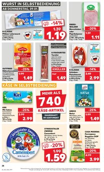 Alt Angebot im Kaufland Prospekt, gültig von 09.01.2025 bis 15.01.2025 Alt Angebot im aktuellen Kaufland Prospekt auf Seite 28