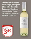 Cramele Recas Merlot für 3,49 € bei GLOBUS im Angebot Cramele Recas Merlot im aktuellen GLOBUS Prospekt