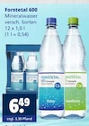 Aktuelle Wasser Angebote bei Getränkewelt in Wuppertal Aktuelles Forstetal 600 Angebot bei Getränkewelt in Wuppertal ab 6,49 €