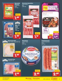 Schweinefleisch im Netto Marken-Discount Prospekt "Aktuelle Angebote" mit 54 Seiten (Leipzig)