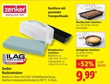 Blechkuchen-Container Angebote von Zenker bei Lidl Neubrandenburg für 9,99 €