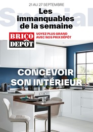 Prospectus Brico Dépôt "Les immanquables de la semaine", 1 page, 21/09/2023 - 27/09/2023