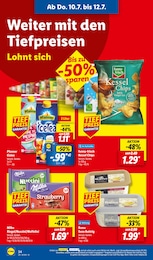 Milka im Lidl Prospekt LIDL LOHNT SICH auf S. 54