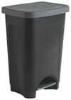 Poubelle à pédale noir/gris 47L - Apta dans le catalogue Intermarché Super