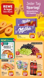 REWE Prospekt „Dein Markt“ für Oberführbuch und Umgebung mit 22 Seiten REWE Prospekt für Oberführbuch und Umgebung: „Dein Markt“, 22 Seiten, 17.08.2026 - 22.08.2026