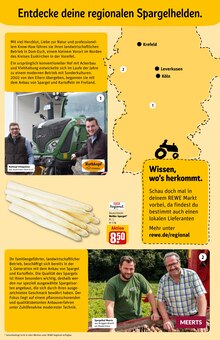 Spargel im aktuellen REWE Prospekt (Siegen (Universitätsstadt)) Spargel im REWE Prospekt "Dein Markt" mit 34 Seiten (Siegen (Universitätsstadt))