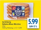 Delikatess Wiener Würstchen bei diska im Obernbreit Prospekt für 5,99 €