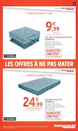 Prix et réduction Coussin De Sol dans le prospectus Intermarché en cours Offre Coussin De Sol dans le catalogue Intermarché du moment à la page 43