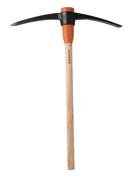 Pioche manche bois