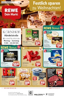Aktueller REWE Prospekt "Dein Markt" für Dorsten Aktueller REWE Prospekt für Dorsten mit Seiten