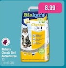 Classic 3in1 Katzenstreu von Biokat's für 8,99 € bei toom Baumarkt im Angebot Classic 3in1 Katzenstreu von Biokat's im aktuellen toom Baumarkt Prospekt