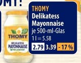 Delikatess Mayonnaise von Thomy im aktuellen V-Markt Prospekt für 2,79 €