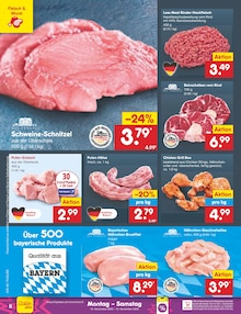 Fleisch im Netto Marken-Discount Prospekt "Aktuelle Angebote" mit 63 Seiten (Ingolstadt)