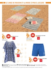Promos Vêtements dans le catalogue "Cap sur l'été à prix E.Leclerc" de E.Leclerc Vêtements en promo dans le catalogue E.Leclerc à la page 10