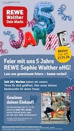 REWE Prospekt "Dein Markt" für Schwabhausen, 34 Seiten, 18.11.2024 - 23.11.2024