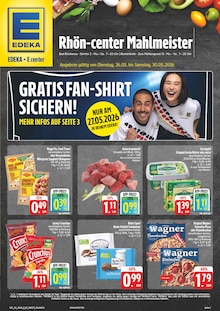 E center Prospekt der Woche "Wir lieben Lebensmittel!" Seite 1, 26.05.2026 bis 30.05.2026 für Burkardroth Aktueller E center Prospekt "Wir lieben Lebensmittel!" Seite 1 von 28 Seiten für Burkardroth