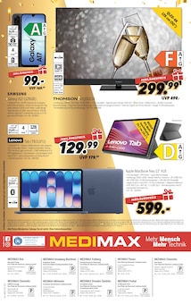 Handy im MEDIMAX Prospekt "MEDIMAX FREIBERG: WIR FEIERN, SIE SPAREN!" mit 4 Seiten (Dresden)