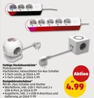 Farbige Steckdosenleiste 3-fach-Leiste im aktuellen Penny Prospekt
