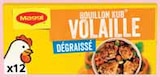 BOUILLON KUB VOLAILLE DÉGRAISSÉ - MAGGI dans le catalogue Intermarché