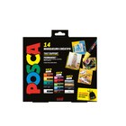 14 marqueurs de peinture Posca - POSCA - Carrefour Market à Montreuil 14 marqueurs de peinture Posca - POSCA en promo chez Carrefour Market Montreuil à 17,97 €